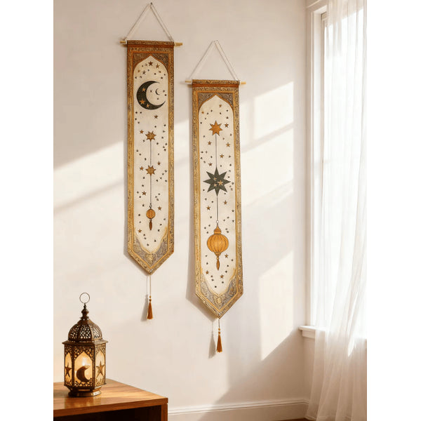 Moon & Star Wall Tapestry