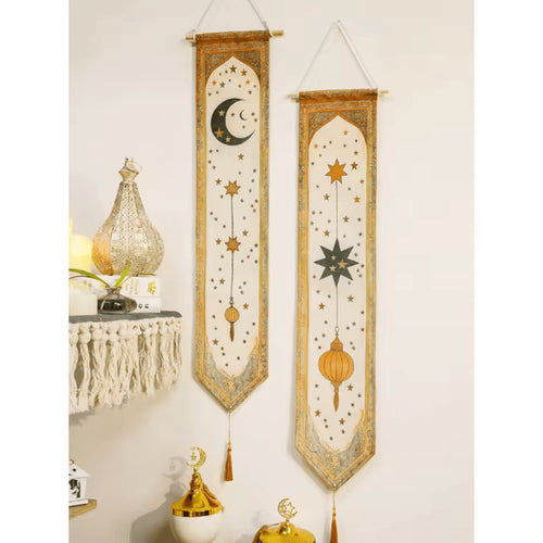 Moon & Star Wall Tapestry